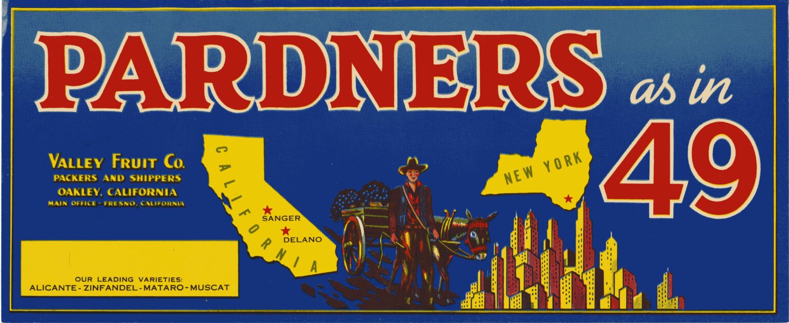 Pardners as in Pardners as in